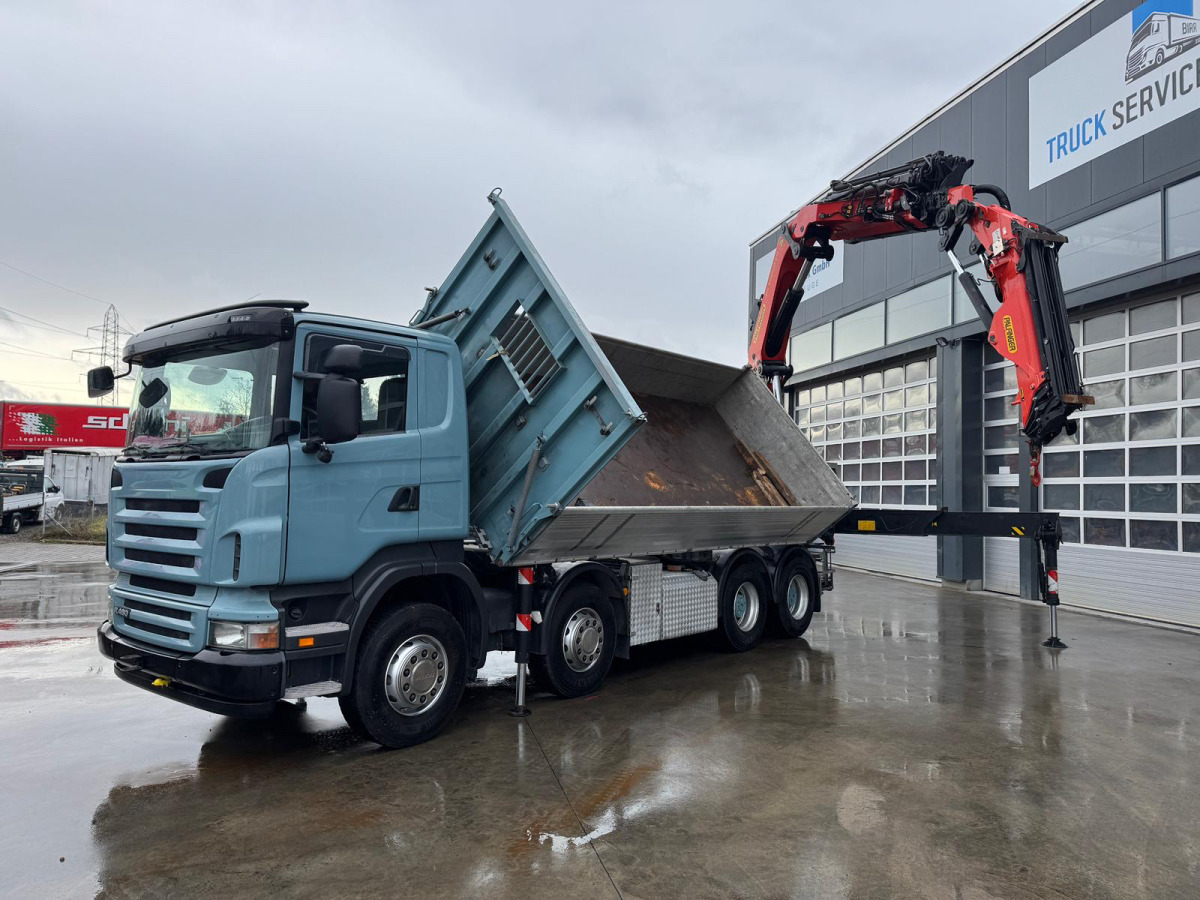 SCANIA Scania R480 8x4 PK50002 Flyjib&Seil Bj.2013 - Camion grue: photos 1 SCANIA Scania R480 8x4 PK50002 Flyjib&Seil Bj.2013 - Camion grue: photos 1