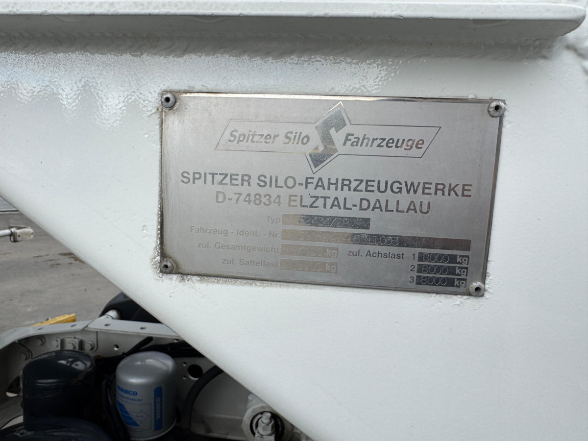 Citerne pulvérulente SPITZER 34m3: photos 10 Citerne pulvérulente SPITZER 34m3: photos 10