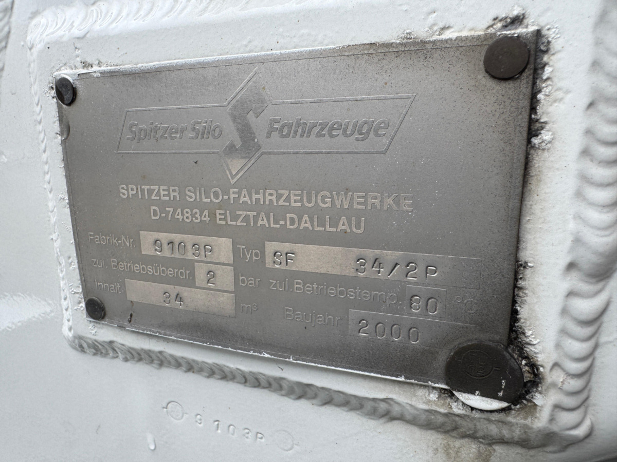 Citerne pulvérulente SPITZER 34m3: photos 9 Citerne pulvérulente SPITZER 34m3: photos 9