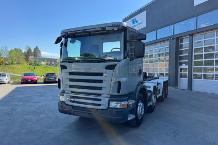 Scania G440 8x4 Trösch - Camion ampliroll: photos 1 Scania G440 8x4 Trösch - Camion ampliroll: photos 1