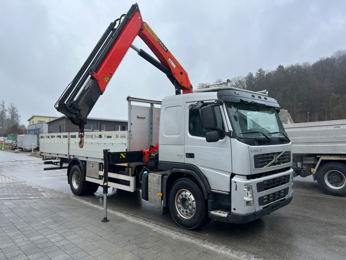 VOLVO FM-400 4x2 PK15500 - Camion grue: photos 1 VOLVO FM-400 4x2 PK15500 - Camion grue: photos 1