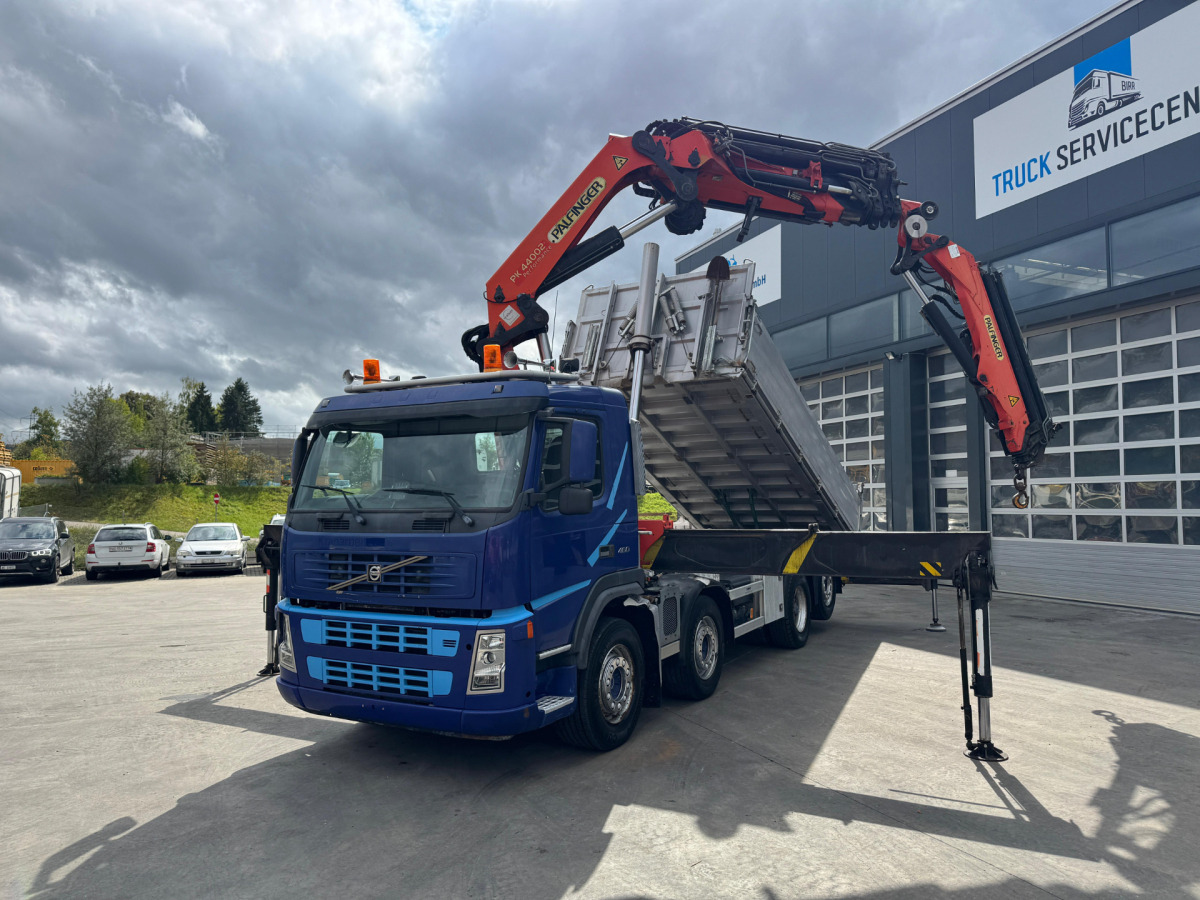 VOLVO FM-460 8x2 Palfinger PK44002 Flyjib & Seilwinde - Camion grue: photos 2 VOLVO FM-460 8x2 Palfinger PK44002 Flyjib & Seilwinde - Camion grue: photos 2