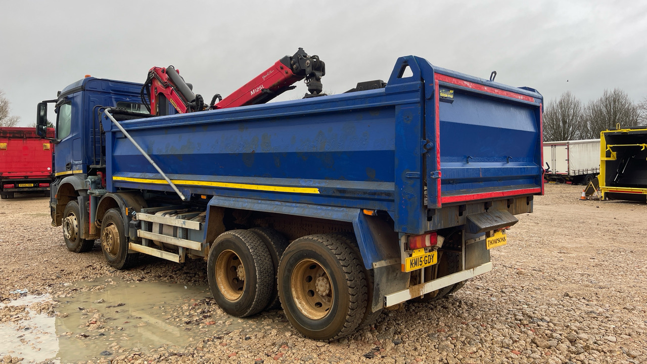 MERCEDES-BENZ AROCS 3240 - Camion benne, Camion grue: photos 3 MERCEDES-BENZ AROCS 3240 - Camion benne, Camion grue: photos 3