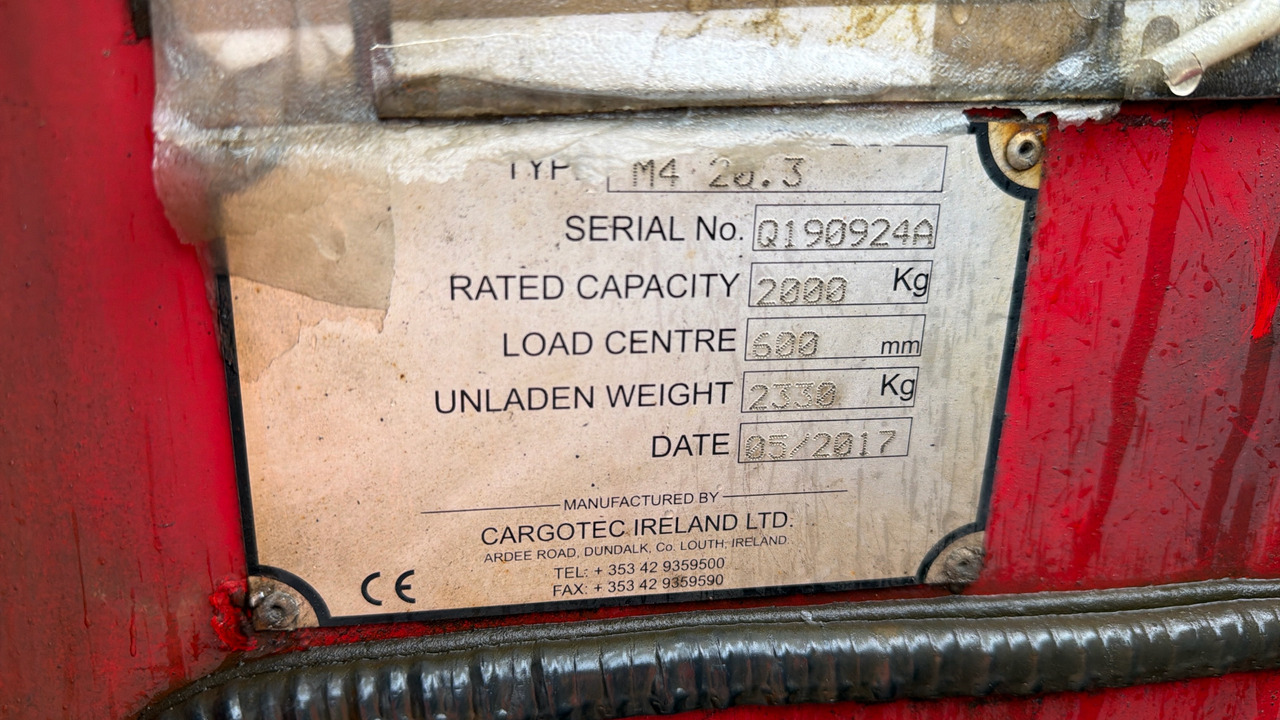 Chariot embarqué MOFFETT M4 20.3: photos 7