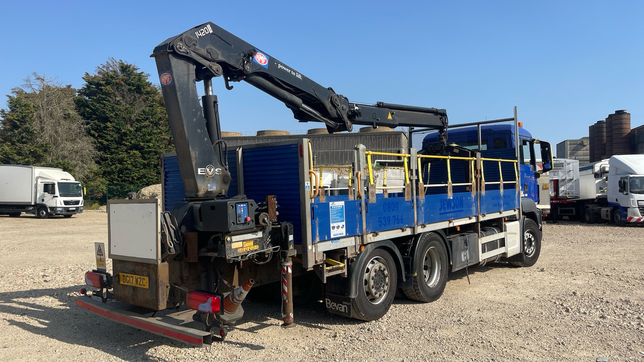 Man TGS 26.360 - Camion plateau, Camion grue: photos 4 Man TGS 26.360 - Camion plateau, Camion grue: photos 4