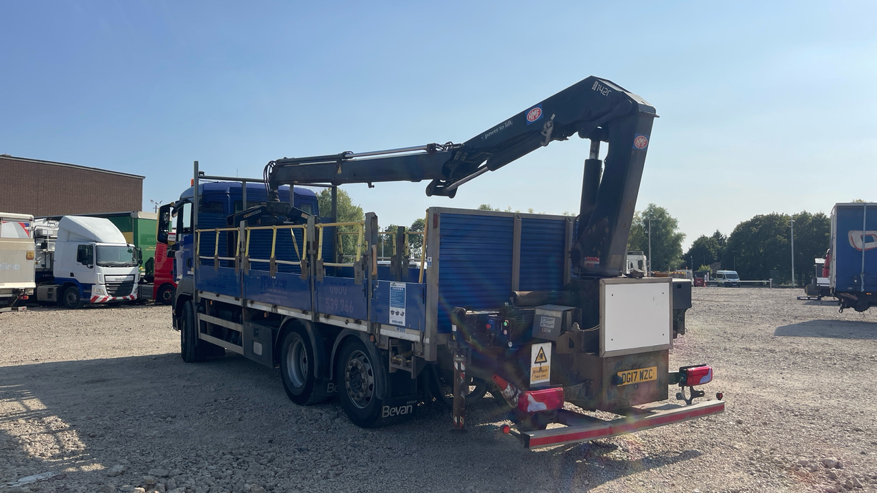 Man TGS 26.360 - Camion plateau, Camion grue: photos 3 Man TGS 26.360 - Camion plateau, Camion grue: photos 3