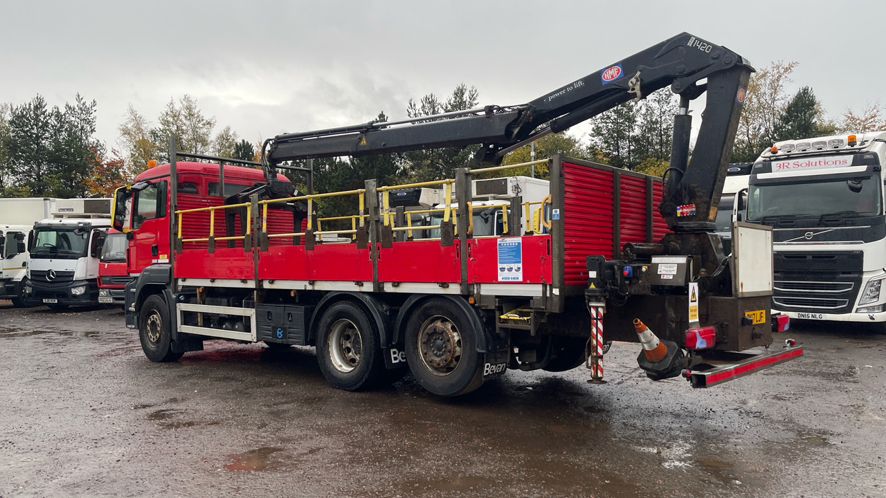 Man TGS 26.360 - Camion plateau, Camion grue: photos 3 Man TGS 26.360 - Camion plateau, Camion grue: photos 3