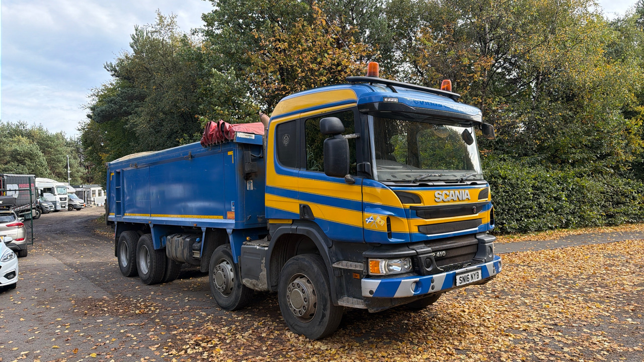 SCANIA P 410 - Camion benne: photos 1 SCANIA P 410 - Camion benne: photos 1
