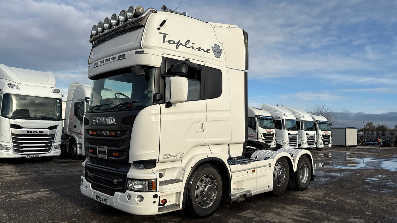 SCANIA R 580 V8 - Tracteur routier: photos 2 SCANIA R 580 V8 - Tracteur routier: photos 2