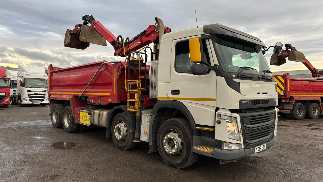 Volvo FM 410 - Camion benne, Camion grue: photos 1 Volvo FM 410 - Camion benne, Camion grue: photos 1