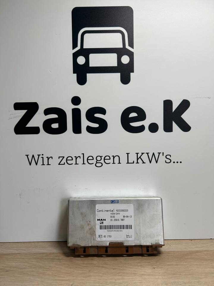 MAN KSM Continental Steuergerät 81.25816.7007 - Bloc de gestion pour Camion: photos 1 MAN KSM Continental Steuergerät 81.25816.7007 - Bloc de gestion pour Camion: photos 1