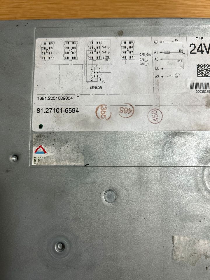 MAN Tachograph 81.27101-6594 - Chronotachygraphe pour Camion: photos 3 MAN Tachograph 81.27101-6594 - Chronotachygraphe pour Camion: photos 3
