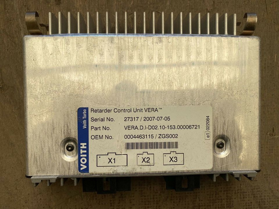 Mercedes Actros MP2 VOITH Retarder Control Unit 0004463115 - Bloc de gestion pour Camion: photos 2 Mercedes Actros MP2 VOITH Retarder Control Unit 0004463115 - Bloc de gestion pour Camion: photos 2