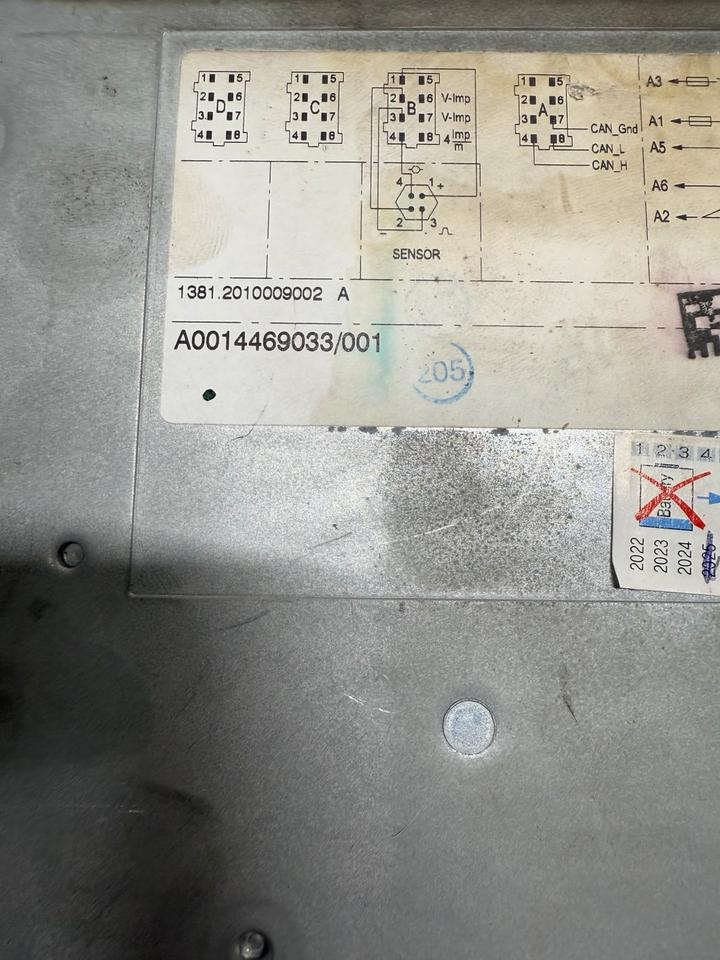 Mercedes Benz Actros MP4 VDO Tachograph A0014469033 - Chronotachygraphe: photos 5 Mercedes Benz Actros MP4 VDO Tachograph A0014469033 - Chronotachygraphe: photos 5