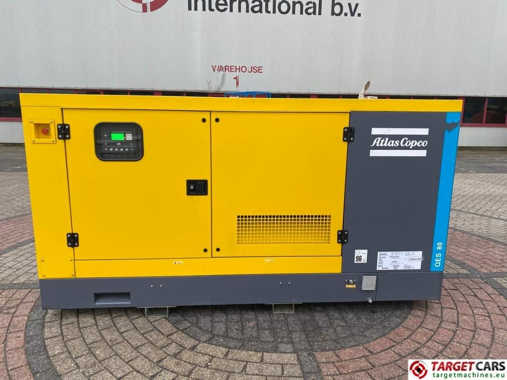 Atlas Copco QES80 Diesel 90KVA Generator 400/230V Unused - Groupe électrogène: photos 1 Atlas Copco QES80 Diesel 90KVA Generator 400/230V Unused - Groupe électrogène: photos 1