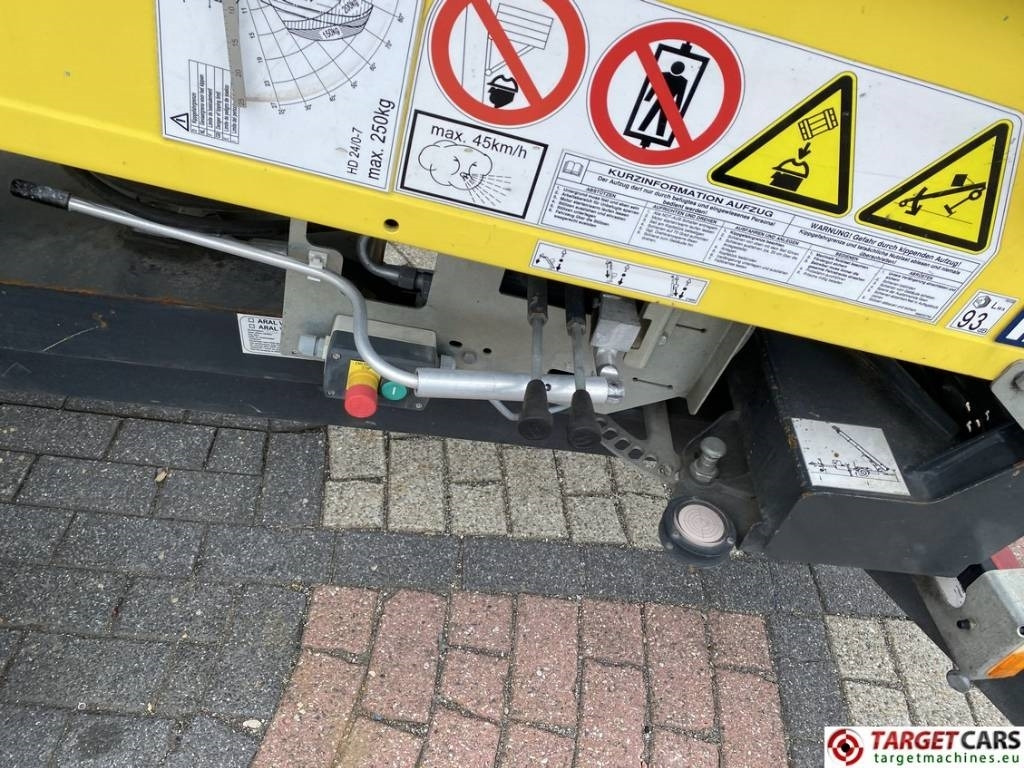 Nacelle Böcker Boecker HD24/0-7 Material Trailer Lift 2320cm: photos 12