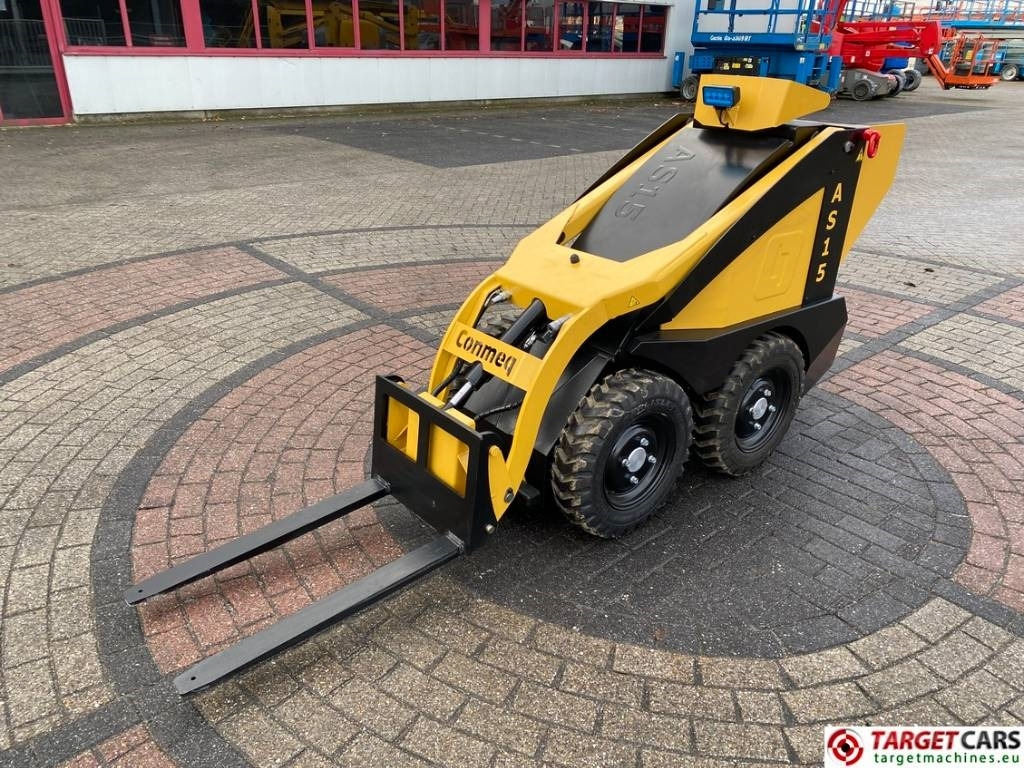 Conmeq AS15 Mini Skid Steer Electric Wheel Loader - Mini chargeuse: photos 1 Conmeq AS15 Mini Skid Steer Electric Wheel Loader - Mini chargeuse: photos 1