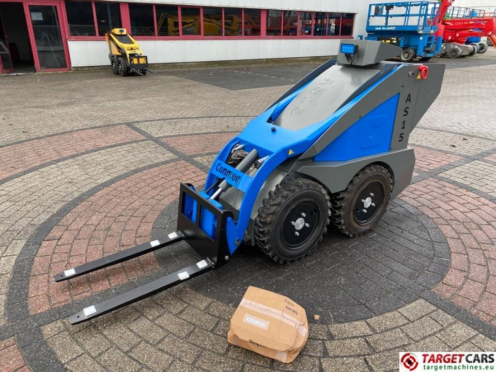 Conmeq AS15 Mini Skid Steer Electric Wheel Loader - Mini chargeuse: photos 1 Conmeq AS15 Mini Skid Steer Electric Wheel Loader - Mini chargeuse: photos 1