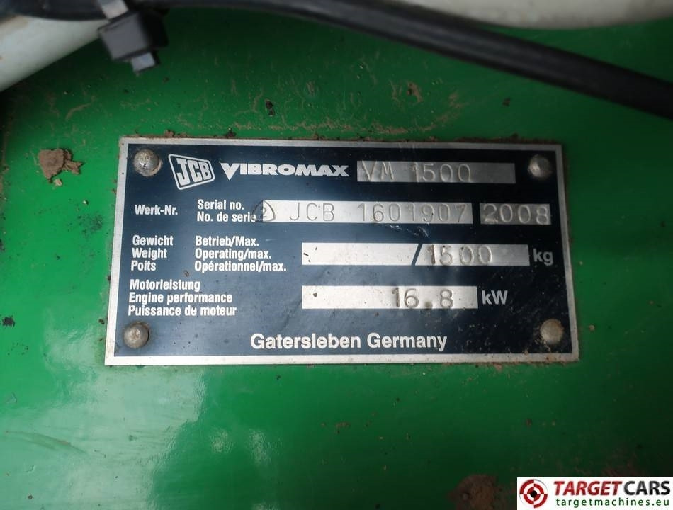 Rouleau compresseur JCB Vibromax VM1500 Trench Compactor Roller 85cm: photos 10