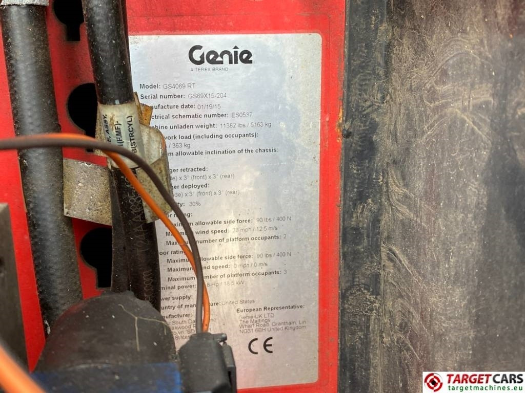 Nacelle ciseaux Manitou 140SC Diesel 4x4 Scissor Work Lift 1412cm: photos 15 Nacelle ciseaux Manitou 140SC Diesel 4x4 Scissor Work Lift 1412cm: photos 15