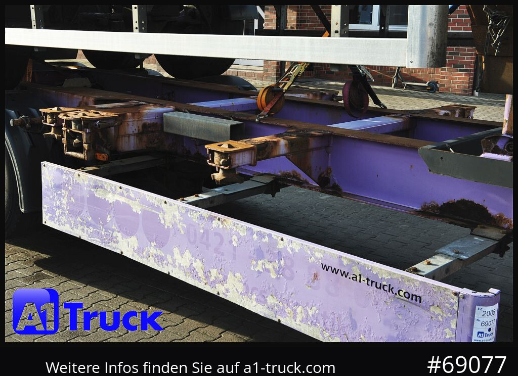 Semi-remorque porte-conteneur/ Caisse mobile CARNEHL CCS/HS HighCube 20,30,40: photos 13