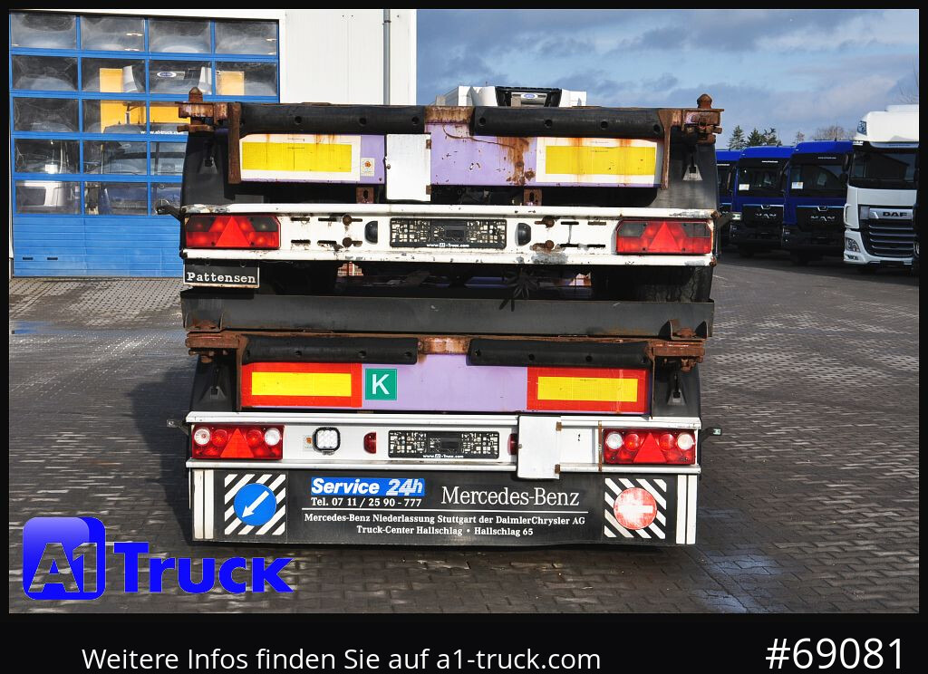 Semi-remorque porte-conteneur/ Caisse mobile CARNEHL CCS/HS HighCube 20,30,40  Tüv: photos 10