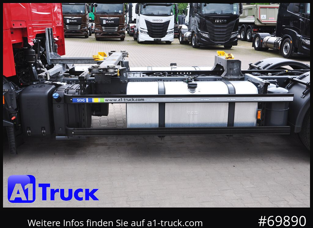 DAF XF 480, BDF, 7,45, 7,82, Lift-Lenkachse, - Camion porte-conteneur/ Caisse mobile: photos 2 DAF XF 480, BDF, 7,45, 7,82, Lift-Lenkachse, - Camion porte-conteneur/ Caisse mobile: photos 2