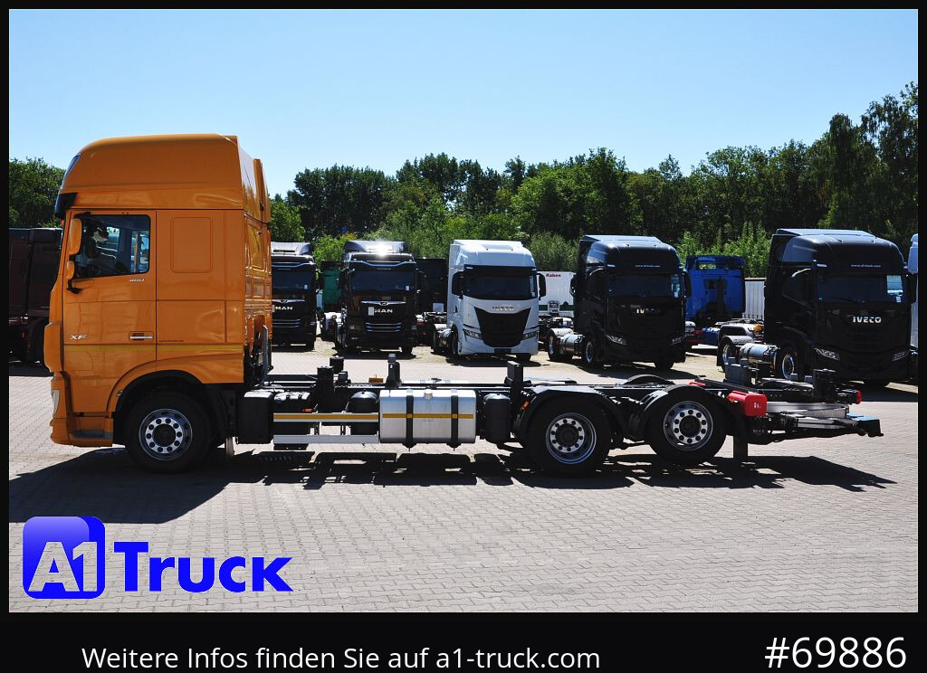 Camion porte-conteneur/ Caisse mobile DAF XF 480, MultiBDF, 7,45, Standklima, LBW,: photos 12