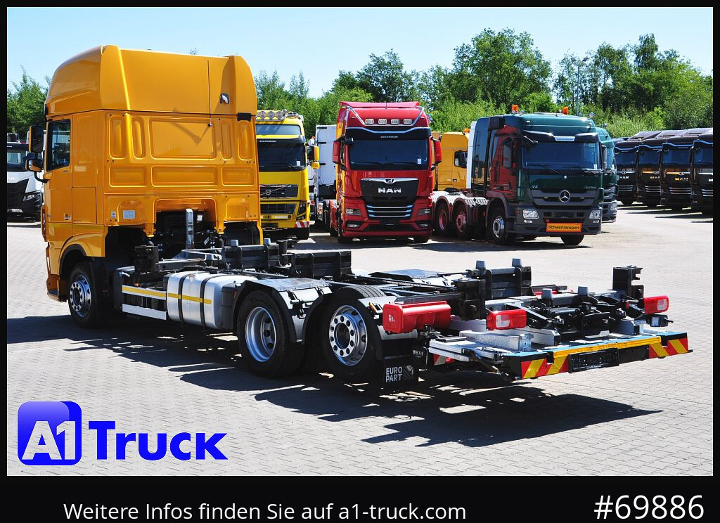 Camion porte-conteneur/ Caisse mobile DAF XF 480, MultiBDF, 7,45, Standklima, LBW,: photos 11