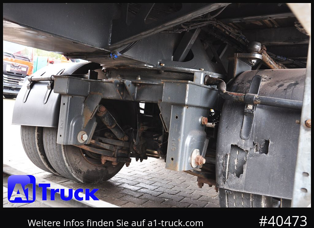 FAYMONVILLE F-S43-1AAF Telemax,3 zwangs gelenkt, Lenkachse - Semi-remorque plateau: photos 2 FAYMONVILLE F-S43-1AAF Telemax,3 zwangs gelenkt, Lenkachse - Semi-remorque plateau: photos 2