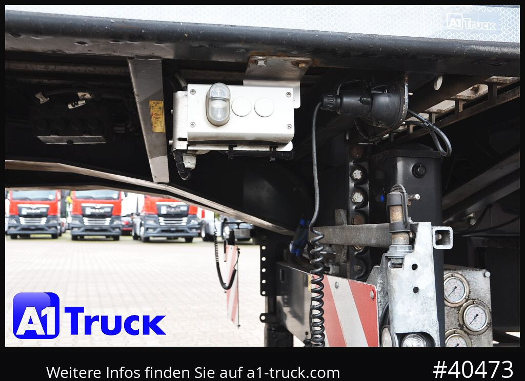 FAYMONVILLE F-S43-1AAF Telemax,3 zwangs gelenkt, Lenkachse - Semi-remorque plateau: photos 3 FAYMONVILLE F-S43-1AAF Telemax,3 zwangs gelenkt, Lenkachse - Semi-remorque plateau: photos 3