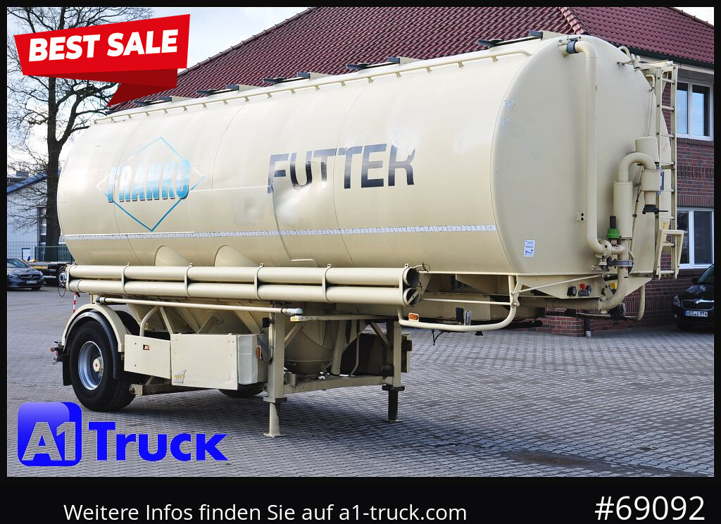 FELDBINDER Welgro, 36m³, Silo 5 Kammern, Lenkachse, - Citerne pulvérulente: photos 1 FELDBINDER Welgro, 36m³, Silo 5 Kammern, Lenkachse, - Citerne pulvérulente: photos 1