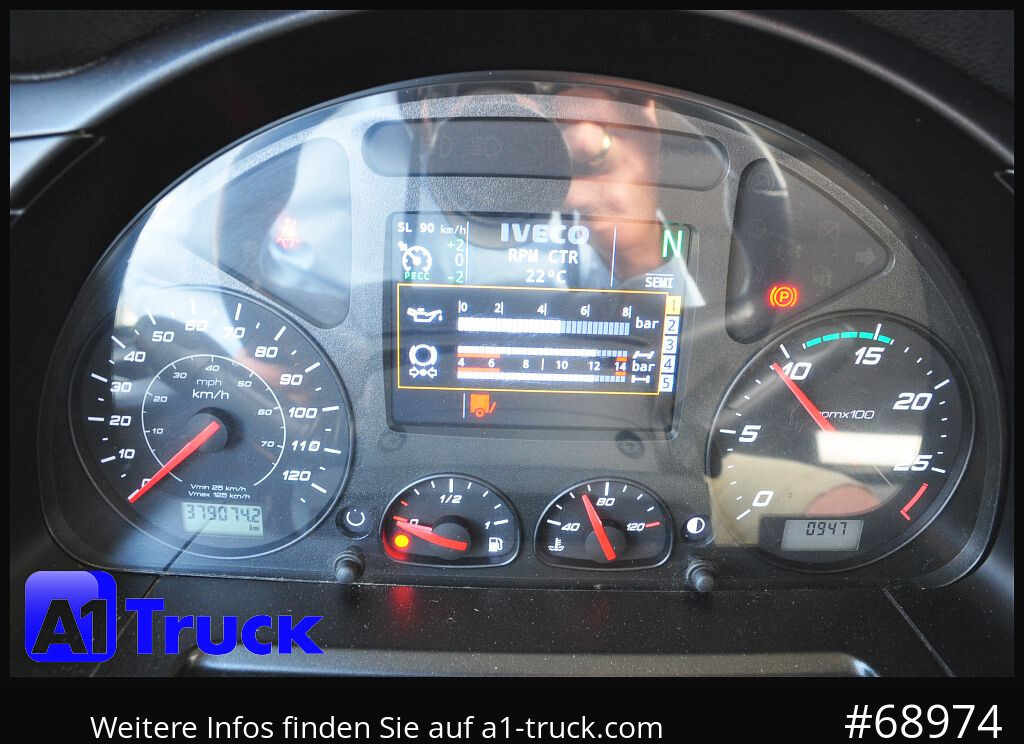 IVECO AS260SY-46 BDF LNG LBW Lenkachse Steering - Camion porte-conteneur/ Caisse mobile: photos 4 IVECO AS260SY-46 BDF LNG LBW Lenkachse Steering - Camion porte-conteneur/ Caisse mobile: photos 4