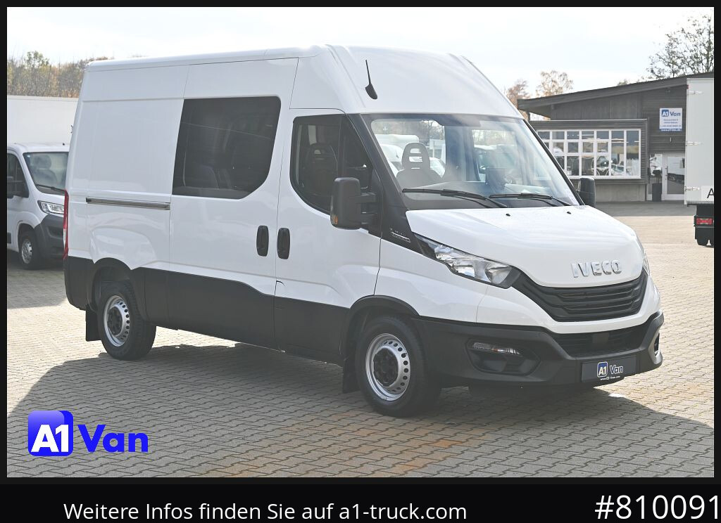 IVECO Daily 35S21 A8V Mixto, Klima, Tempomat, AHK - Fourgon utilitaire, Utilitaire double cabine: photos 1 IVECO Daily 35S21 A8V Mixto, Klima, Tempomat, AHK - Fourgon utilitaire, Utilitaire double cabine: photos 1