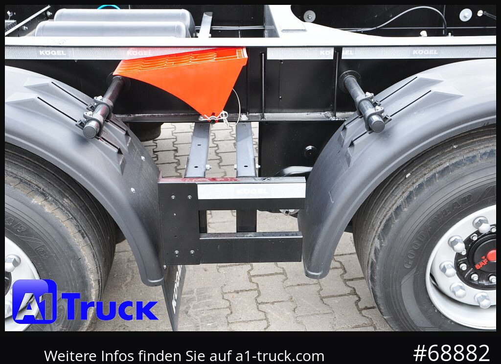 KOEGEL ZW 18 BDF, Midi Tandem 1120 +1320, SOFORT - Remorque porte-conteneur/ Caisse mobile: photos 4 KOEGEL ZW 18 BDF, Midi Tandem 1120 +1320, SOFORT - Remorque porte-conteneur/ Caisse mobile: photos 4