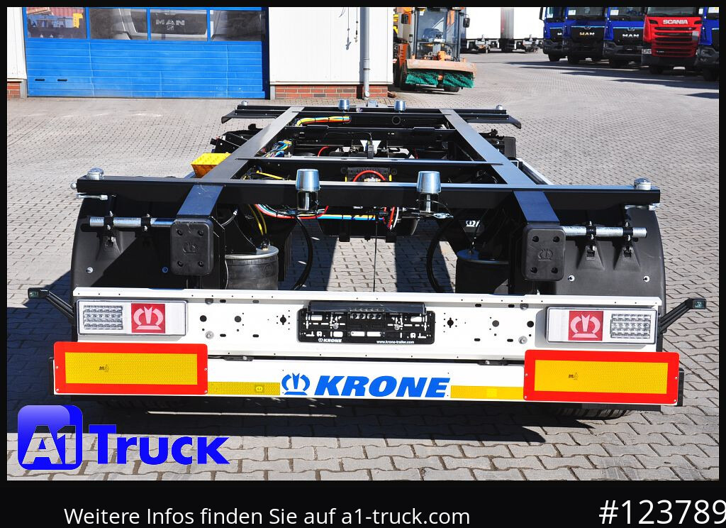 KRONE 5 x AZW 18, MAXI für 1120mm + 1320mm, SOFORT NEU - Remorque porte-conteneur/ Caisse mobile: photos 1 KRONE 5 x AZW 18, MAXI für 1120mm + 1320mm, SOFORT NEU - Remorque porte-conteneur/ Caisse mobile: photos 1