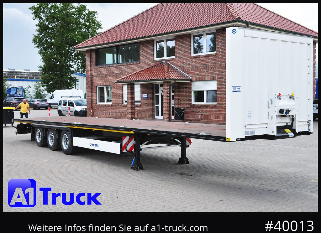 KRONE 5 x SD, Mega, Twistlock, Container, NEU - Semi-remorque plateau: photos 1 KRONE 5 x SD, Mega, Twistlock, Container, NEU - Semi-remorque plateau: photos 1