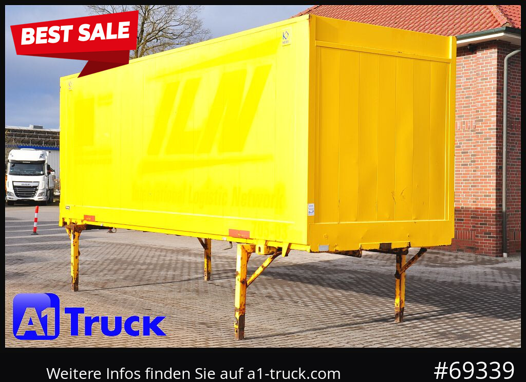 KRONE BDF 7,82 Wechselbrücke, 2730mm Innenhöhe. - Carrosserie fourgon: photos 1 KRONE BDF 7,82 Wechselbrücke, 2730mm Innenhöhe. - Carrosserie fourgon: photos 1
