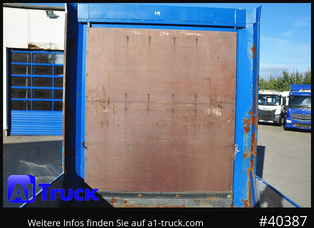 KRONE Mega, Pritsche, 1 Vorbesitzer, TÜV 01-2026, Staplerhalterung - Semi-remorque plateau: photos 5 KRONE Mega, Pritsche, 1 Vorbesitzer, TÜV 01-2026, Staplerhalterung - Semi-remorque plateau: photos 5