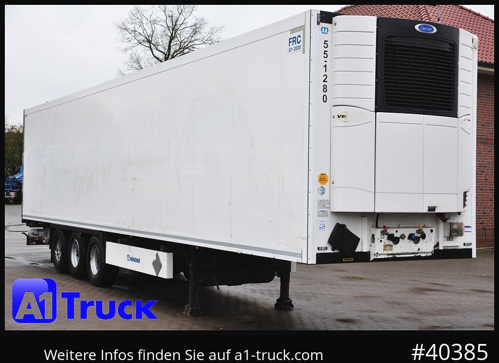 KRONE SD, Carrier 1950, Rolltor FRC Tiefkühl - Semi-remorque frigorifique: photos 1 KRONE SD, Carrier 1950, Rolltor FRC Tiefkühl - Semi-remorque frigorifique: photos 1