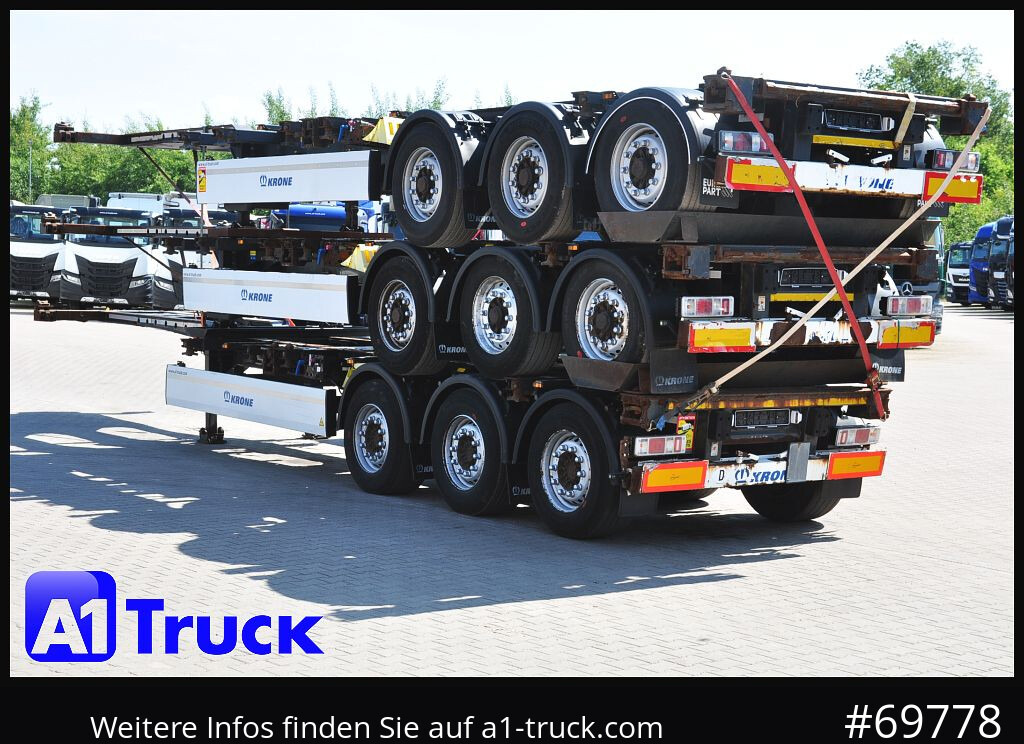 KRONE SDC, Containerchassis, 3 erPaket, 2x20/30/40/45, - Semi-remorque porte-conteneur/ Caisse mobile: photos 5 KRONE SDC, Containerchassis, 3 erPaket, 2x20/30/40/45, - Semi-remorque porte-conteneur/ Caisse mobile: photos 5