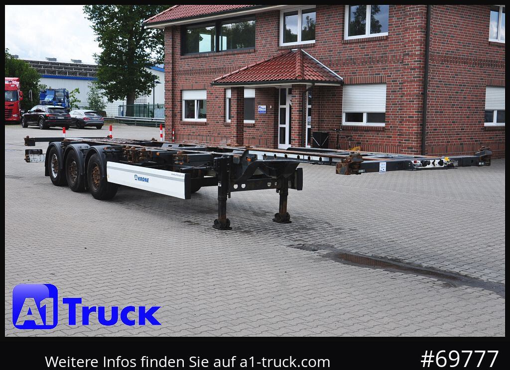 KRONE SDC, Containerchassis, Liftachse, 2x20/30/40/45, - Semi-remorque porte-conteneur/ Caisse mobile: photos 1 KRONE SDC, Containerchassis, Liftachse, 2x20/30/40/45, - Semi-remorque porte-conteneur/ Caisse mobile: photos 1