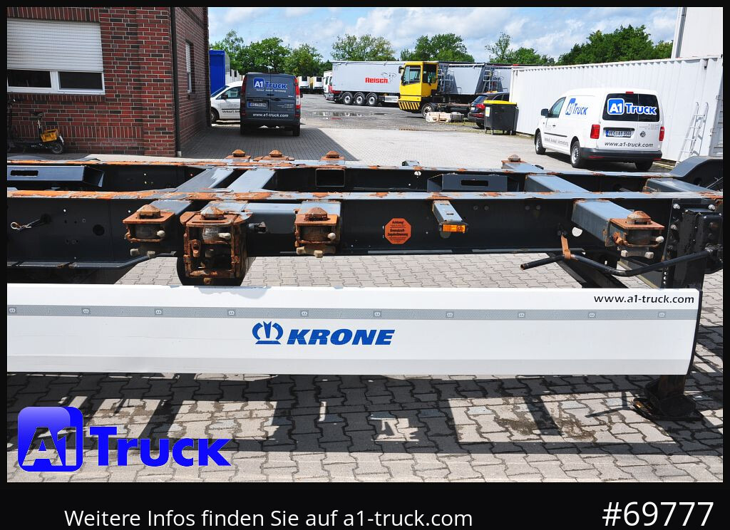 KRONE SDC, Containerchassis, Liftachse, 2x20/30/40/45, - Semi-remorque porte-conteneur/ Caisse mobile: photos 2 KRONE SDC, Containerchassis, Liftachse, 2x20/30/40/45, - Semi-remorque porte-conteneur/ Caisse mobile: photos 2