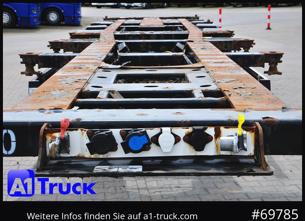 KRONE SDC, Lift SAF, 2x20/30/40 - Semi-remorque porte-conteneur/ Caisse mobile: photos 5 KRONE SDC, Lift SAF, 2x20/30/40 - Semi-remorque porte-conteneur/ Caisse mobile: photos 5