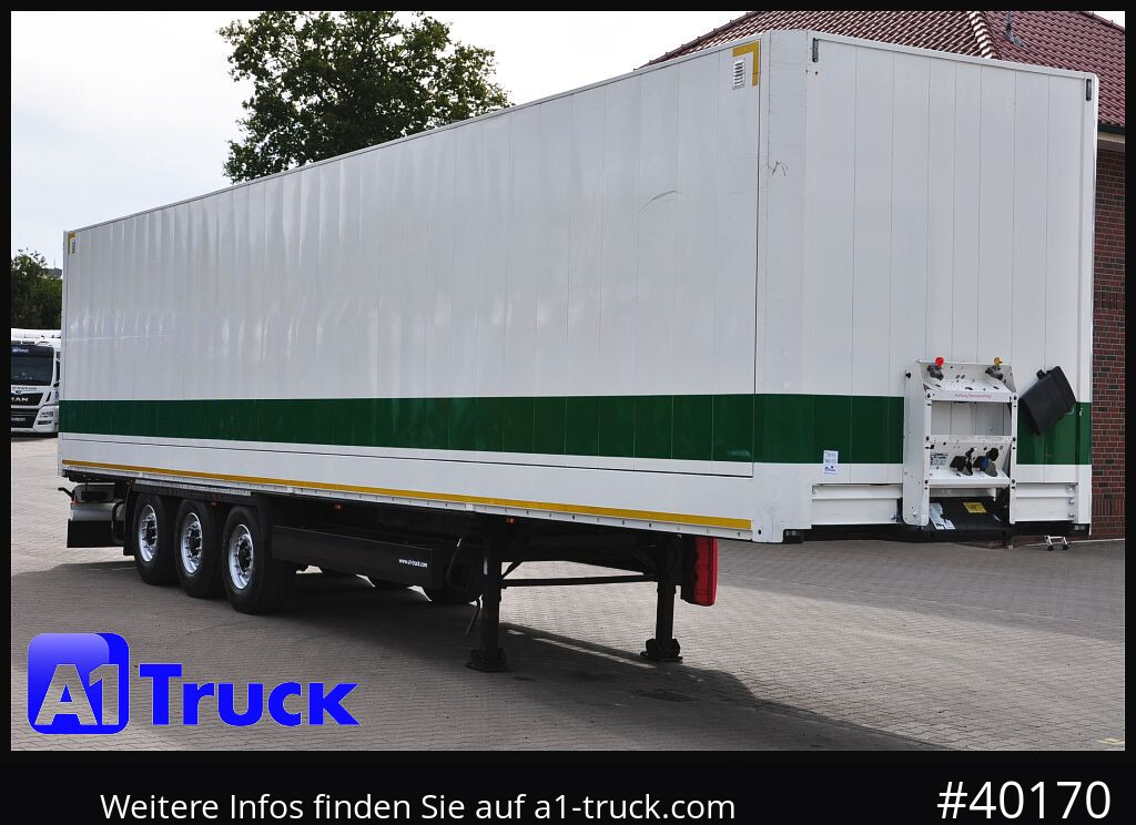 KRONE SDK 27, Koffer, 1 Vorbesitzer, Doppelstock, - Semi-remorque fourgon: photos 1 KRONE SDK 27, Koffer, 1 Vorbesitzer, Doppelstock, - Semi-remorque fourgon: photos 1