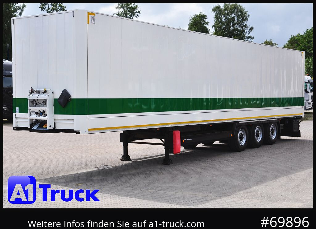Semi-remorque fourgon KRONE SDK 27, Koffer, 1 Vorbesitzer, Doppelstock, TÜV 11-2025: photos 14