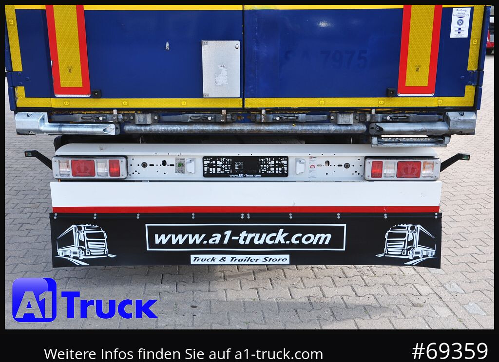 KRONE SDK 27, Koffer, Textil, 1 Vorbesitzer, Doppelstock - Semi-remorque fourgon: photos 5 KRONE SDK 27, Koffer, Textil, 1 Vorbesitzer, Doppelstock - Semi-remorque fourgon: photos 5