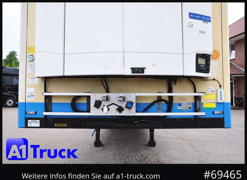 Semi-remorque frigorifique KRONE SDR 27 Carrier 1950 Mt. Doppelstock Lift,: photos 15