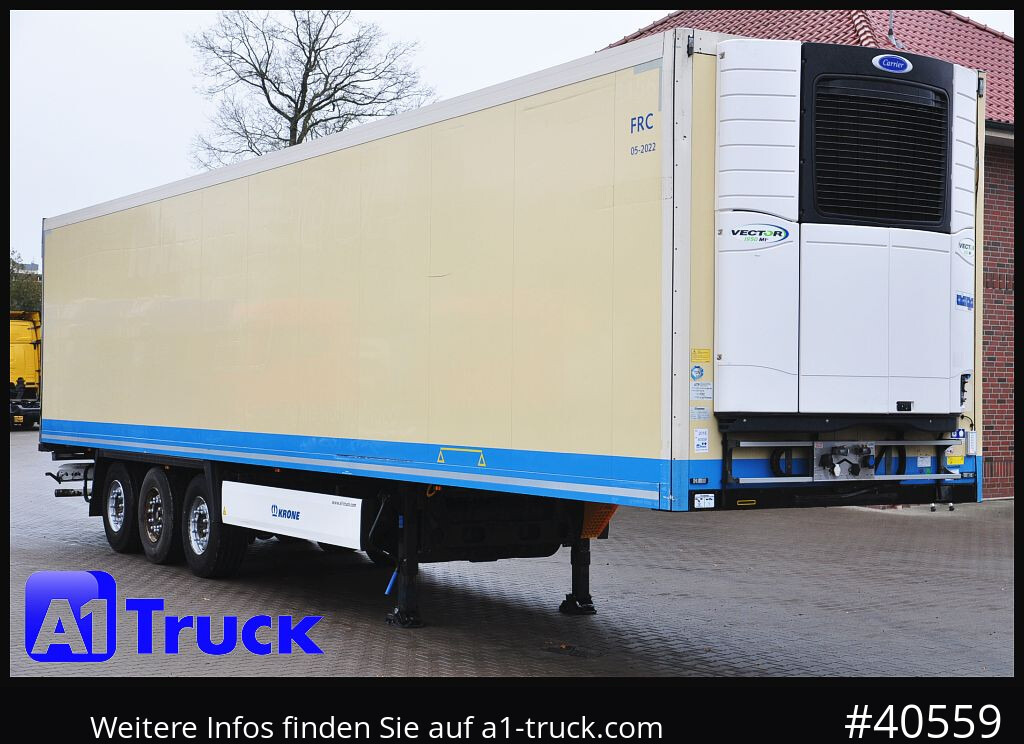 KRONE SDR 27 Carrier 1950 Mt. Doppelstock Lift,TÜV 08/2026 - Semi-remorque frigorifique: photos 1 KRONE SDR 27 Carrier 1950 Mt. Doppelstock Lift,TÜV 08/2026 - Semi-remorque frigorifique: photos 1