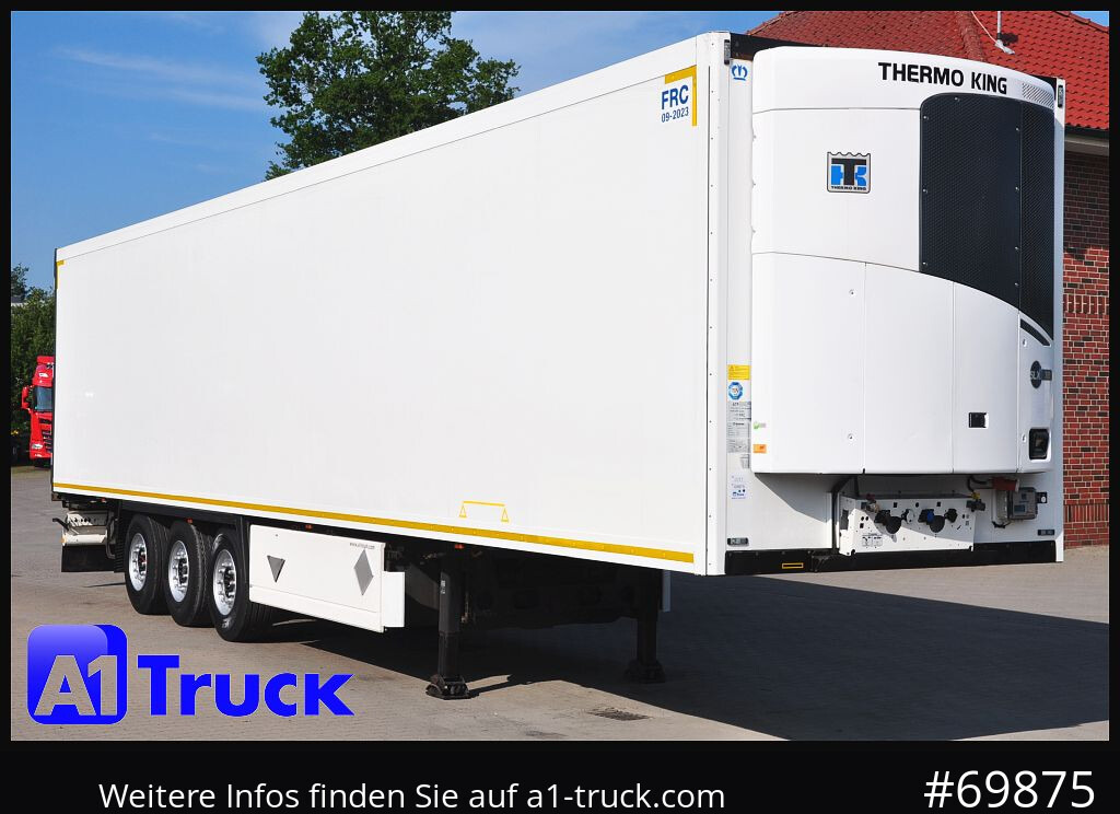 KRONE SDR, ThermoKing SLX 300 i, Blumenbreit, 4497 Stunden - Semi-remorque frigorifique: photos 1 KRONE SDR, ThermoKing SLX 300 i, Blumenbreit, 4497 Stunden - Semi-remorque frigorifique: photos 1